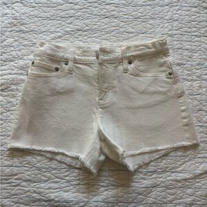 Crewcuts White Jean Shorts